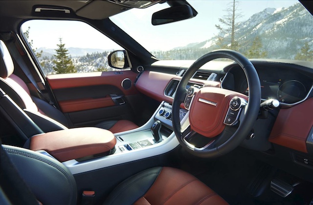 All-New 2013 Range Rover Sport, interior