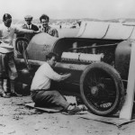 Running repairs ... service crew in 1924