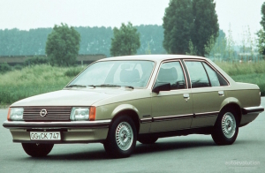 The 1978 Opel Rekford sedan