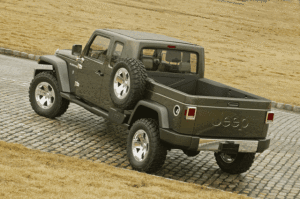 Jeep Gladiator concept for 2005 Detroit motor show
