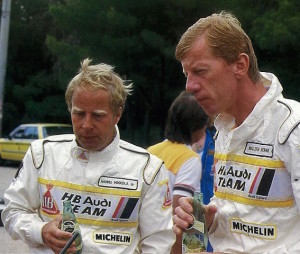 Hanuu Mikkola (left) and Walter Rohl