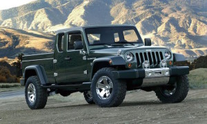 The Jeep ute concept unveiled some years ago