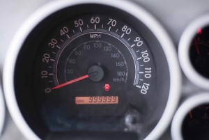 Odometer is frozen on 999,999 miles