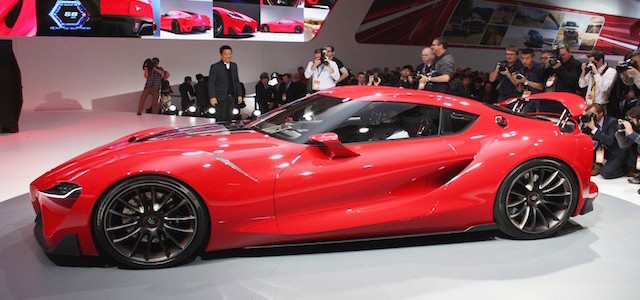 The Toyota Supra show car that did did the rounds in 2015