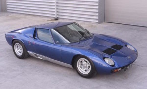 1971 Lamborghini Muira, once Sir Rod Stewart's