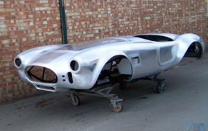 Aluminium body shell for Cobra at AC Cars