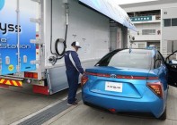 Toyota's Mirai sedan – on sale in Japan and America