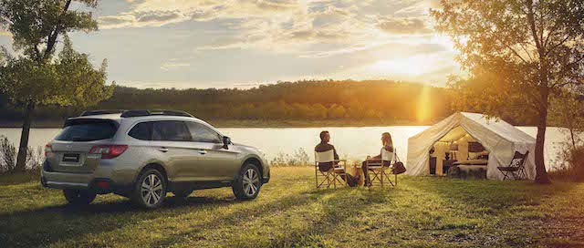 2018 Subaru Outback 2.5i Premium camping